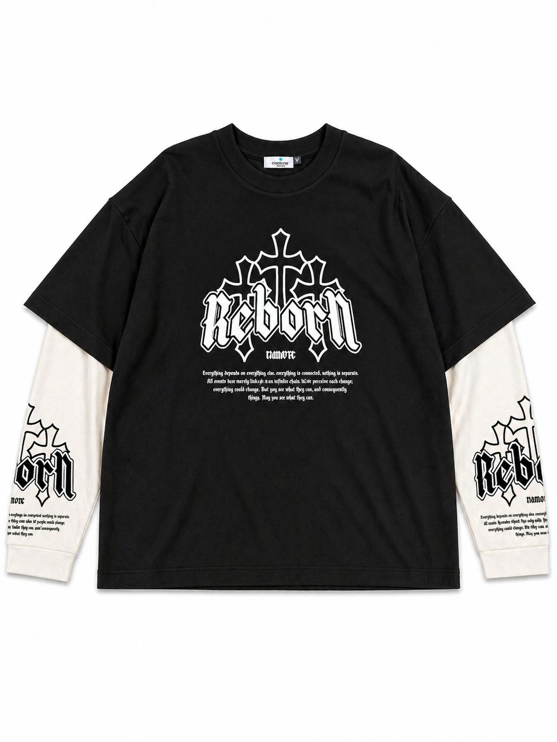 T-SHIRT DOPPIA MANICA