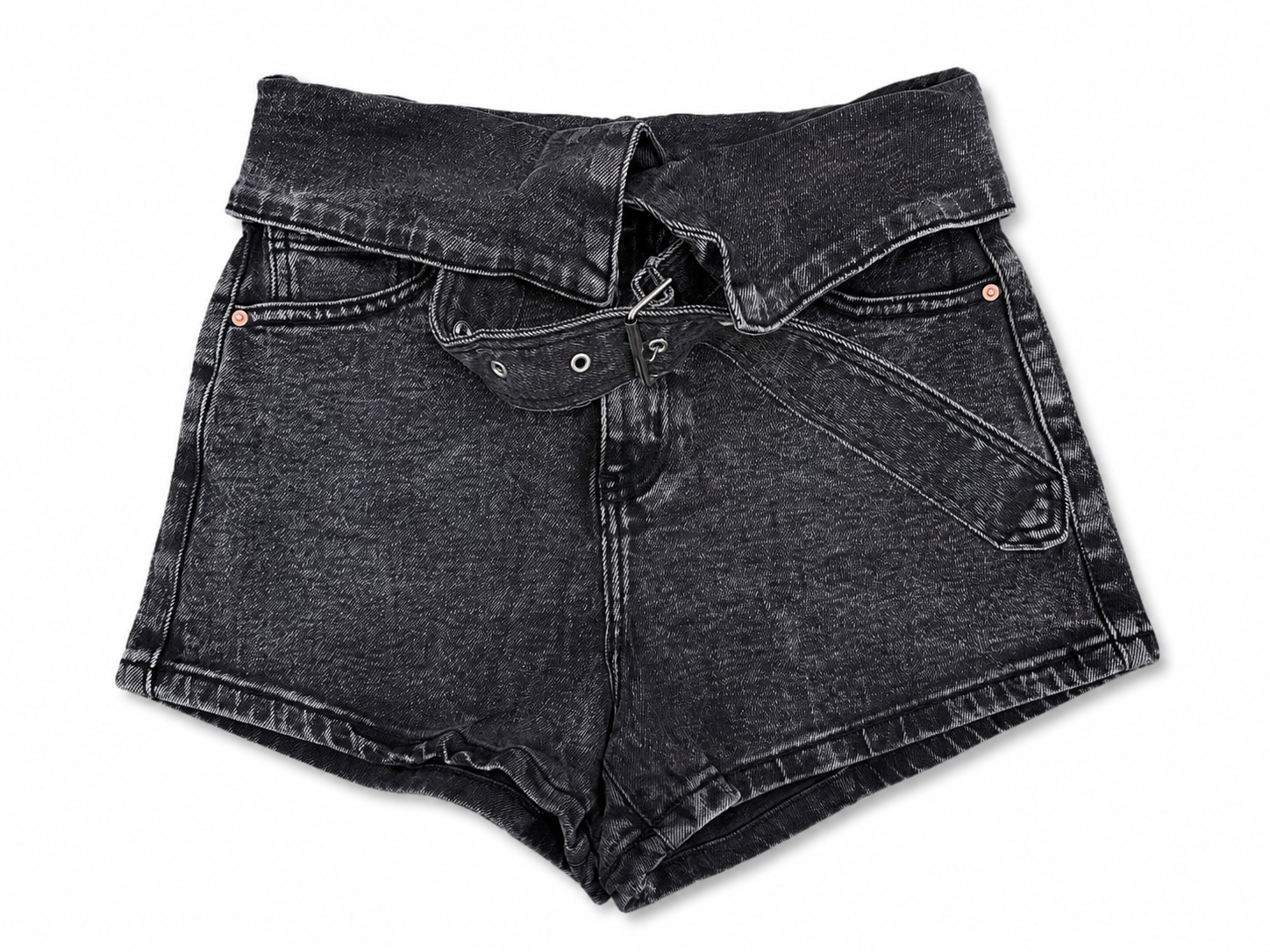 SHORTS IN DENIM NERO