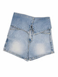 SHORTS BLU DONNA